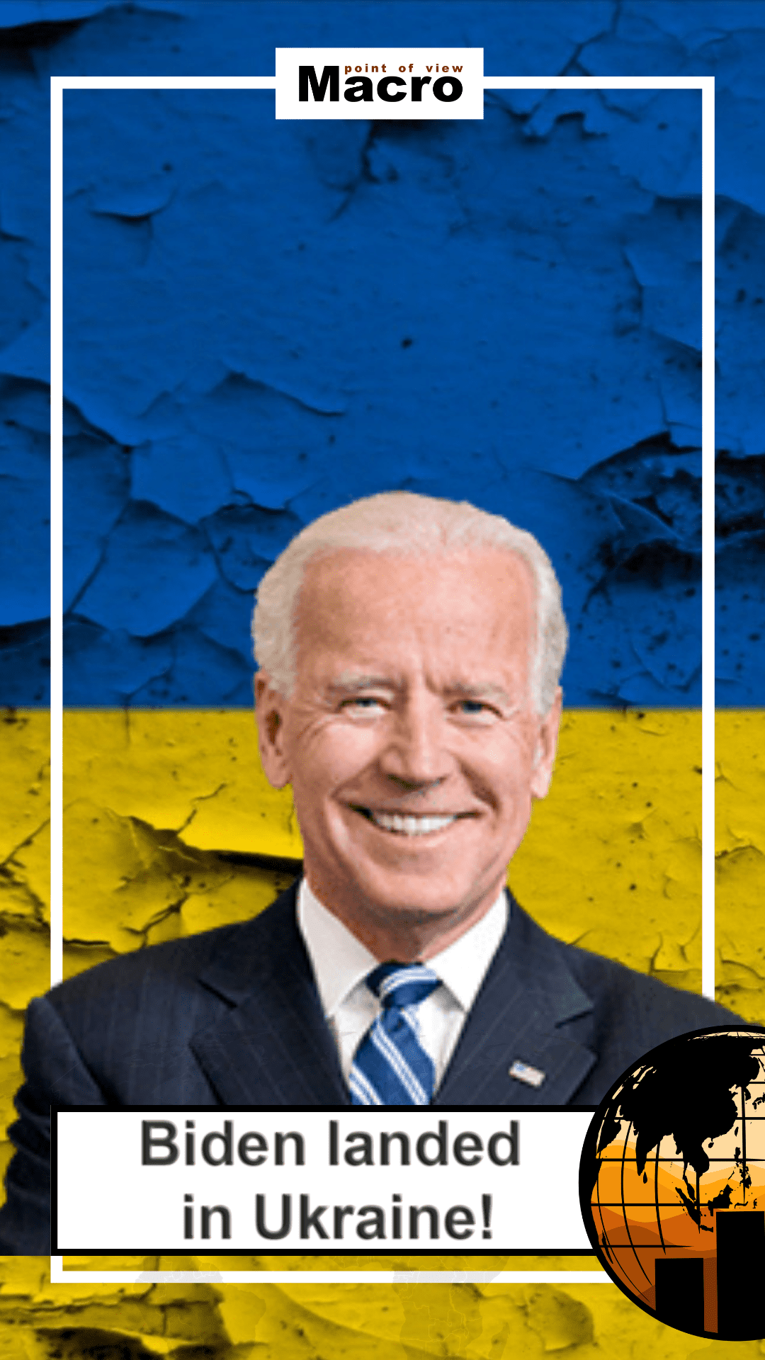 Joe Biden landed in Ukraine!