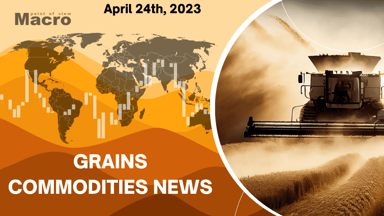 Macro POV Grains Commodities News – April 24th, 2023