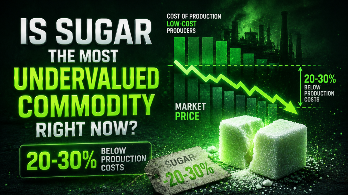 The Bitter Reality of Cheap Sugar: Why the Market is Fundamentally Mispriced (5 mins commodities)